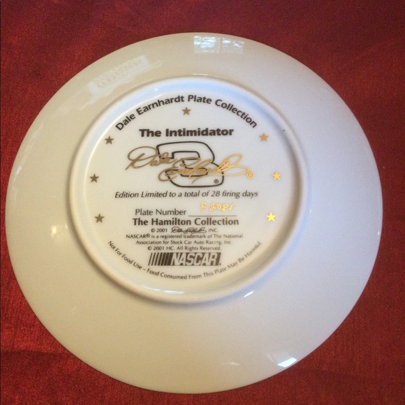 Set of 5 Dale Earnhardt Collector Plates - Picture 9 of 11
